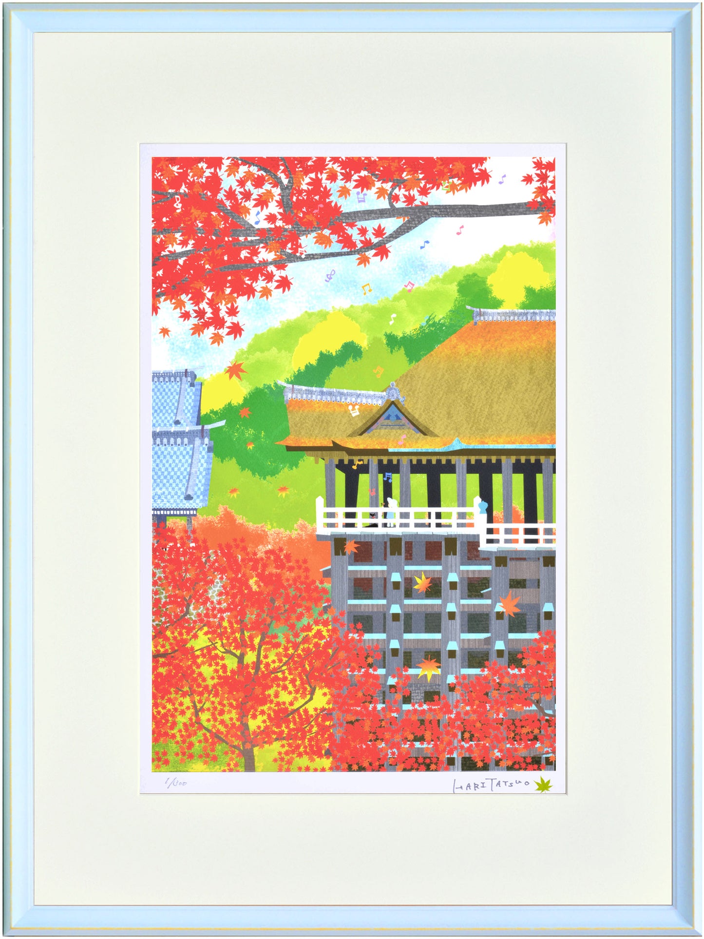 京都 秋の清水寺〈大全紙〉