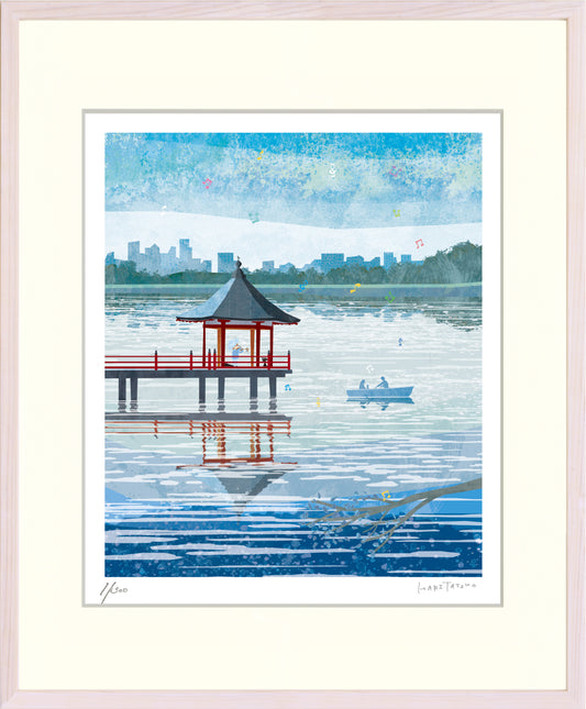 大濠公園の浮御堂（福岡県）