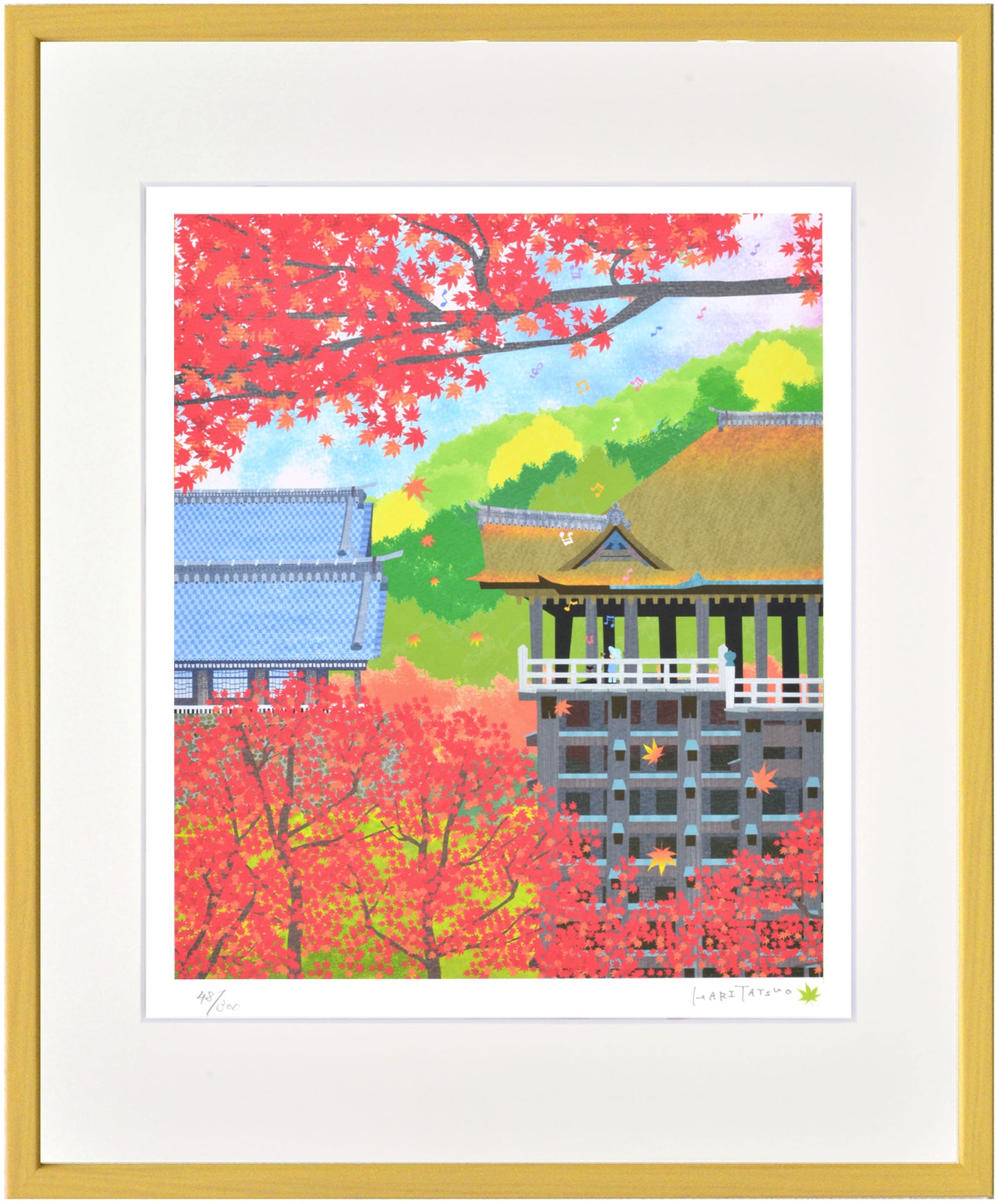 京都秋の清水寺
