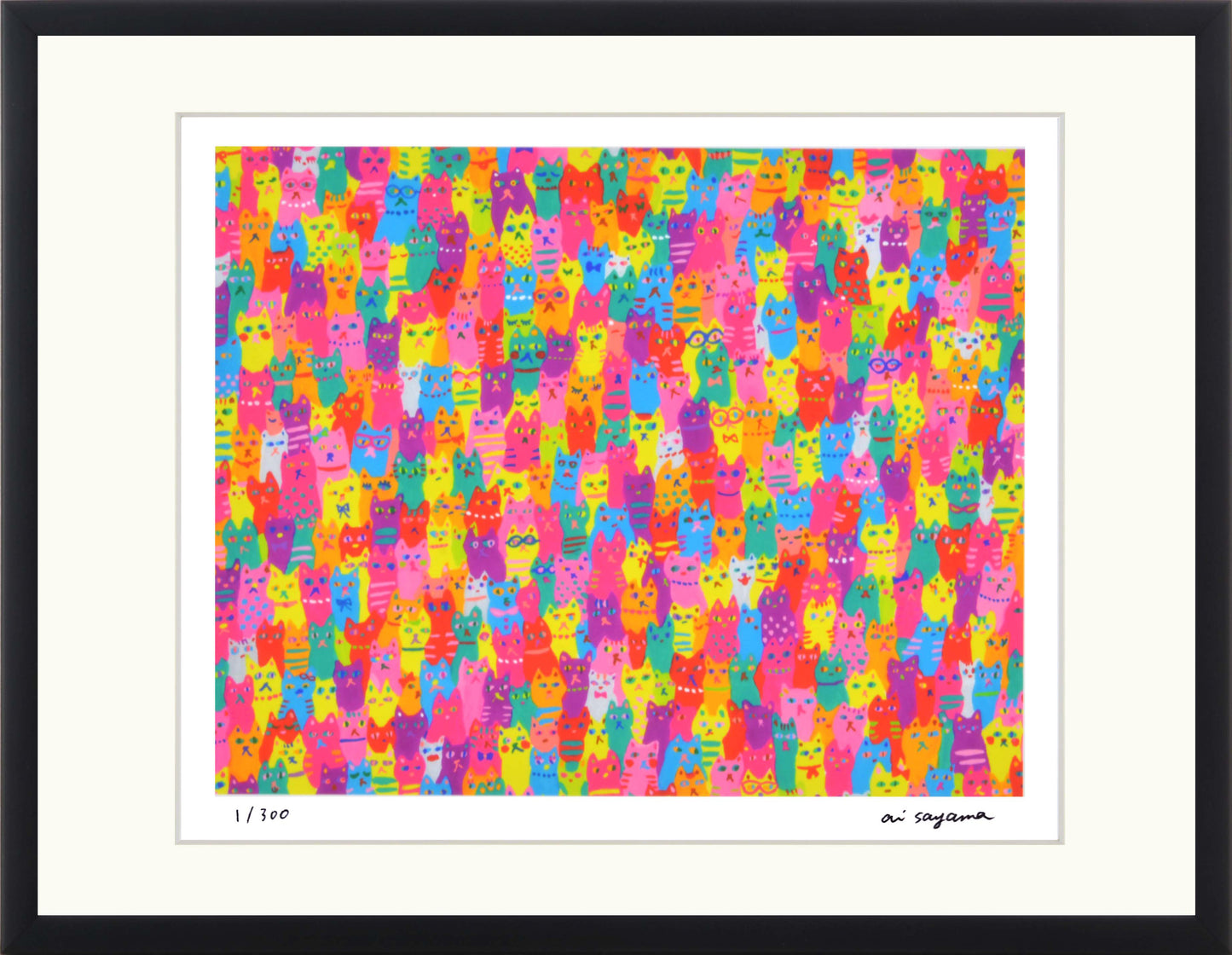 ねこだらけ-colorful-